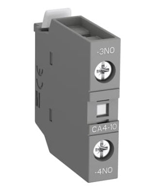 Bloque de Contacto Auxiliar Frontal Marca ABB, Modelo CA4-10, 1 NO