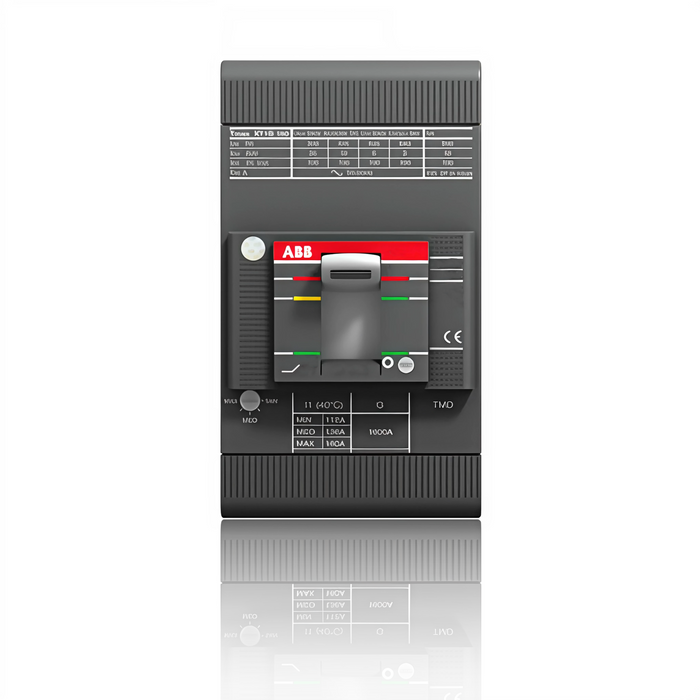 Interruptor Termomagnetico Trifasico TMAX Marca ABB, XT1C 40 A, Relevador TMD Ajustable, Sin Terminales