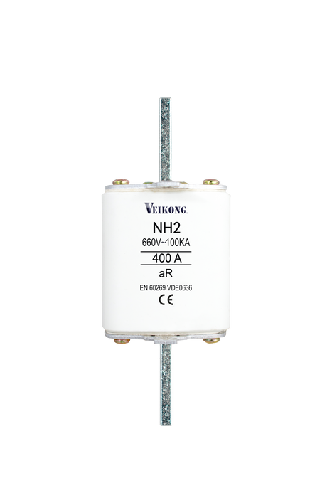 Juego de 3 Fusibles Tipo cuchilla, Tamaño NH2 , Acción Rapida (AR), 690VAC, 400 Amp, 100kA para Variador: ACS580-01-169A-4, ACS880-01-180A-5