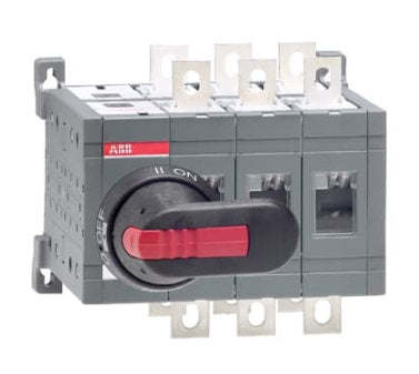Transferencia Manual Trifasica, Marca ABB, Modelo OT160E03CP, 160 A, Seccionador 0+0,  Sin Motor,