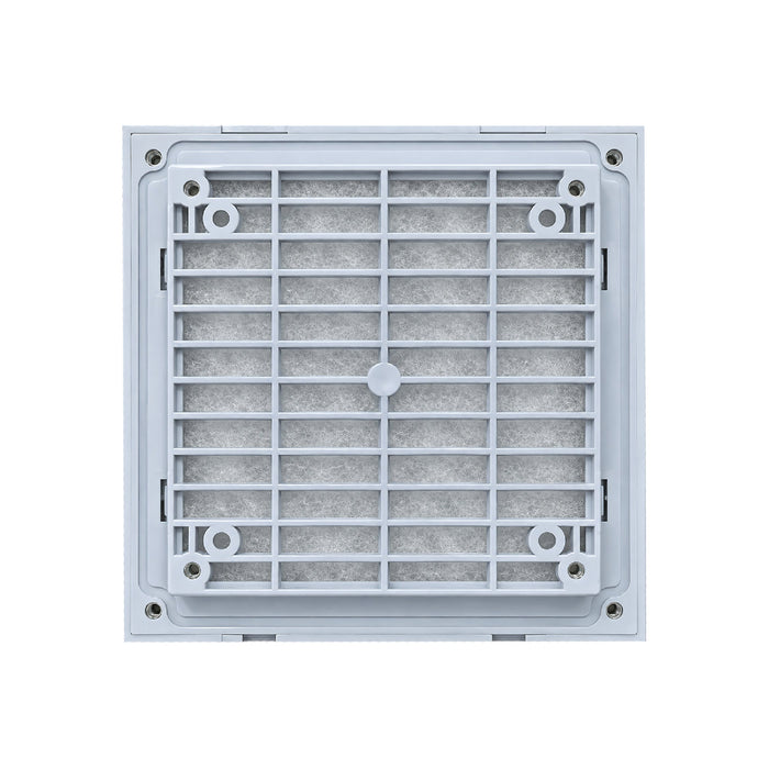 Rejilla de ventilación con filtro Marca Veikong, 204mm x 204mm