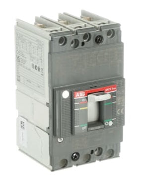 Interruptor Termomagnetico Trifasico TMAX Marca ABB, XT1C 100 A, Relevador TMD Ajustable, Sin Terminales