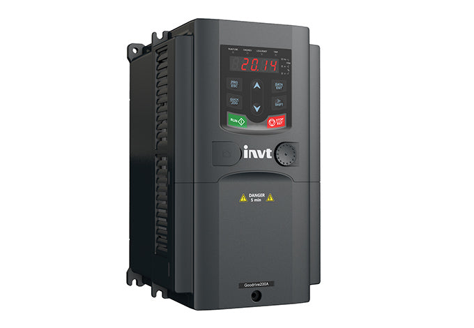 Variador de Frecuencia Trifásico 10 hp - 7.5Kw, GD200A-7R5G-2, 220 - 240 VAC, 30 AMP