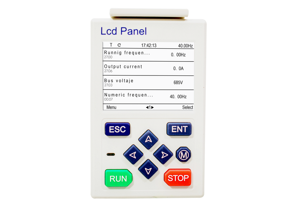 PANEL LCD V2.0  Marca Veikong FOR VFD500-GB & VFD580